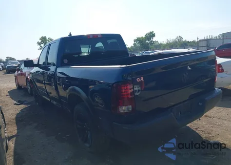 2022 Ram 1500 Classic Warlock из США, поврежденный, VIN 1C6RR7GG9NS237498